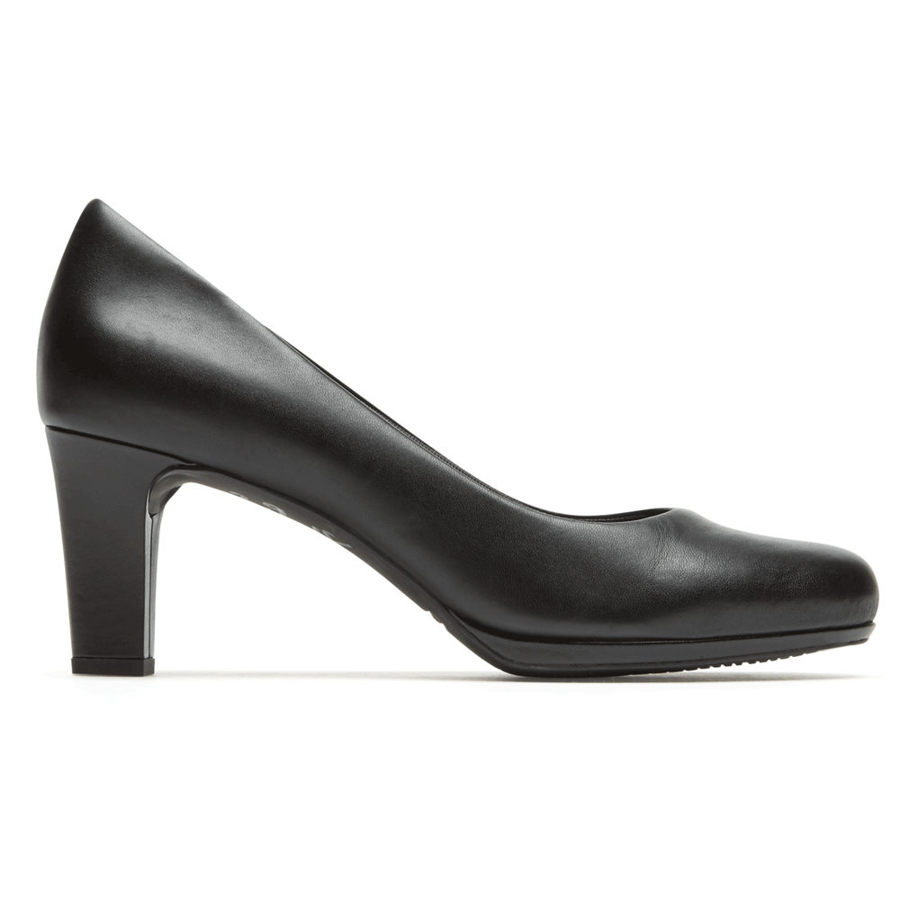 Rockport Womens Total Motion Leah - Pumps Black - QAT901875